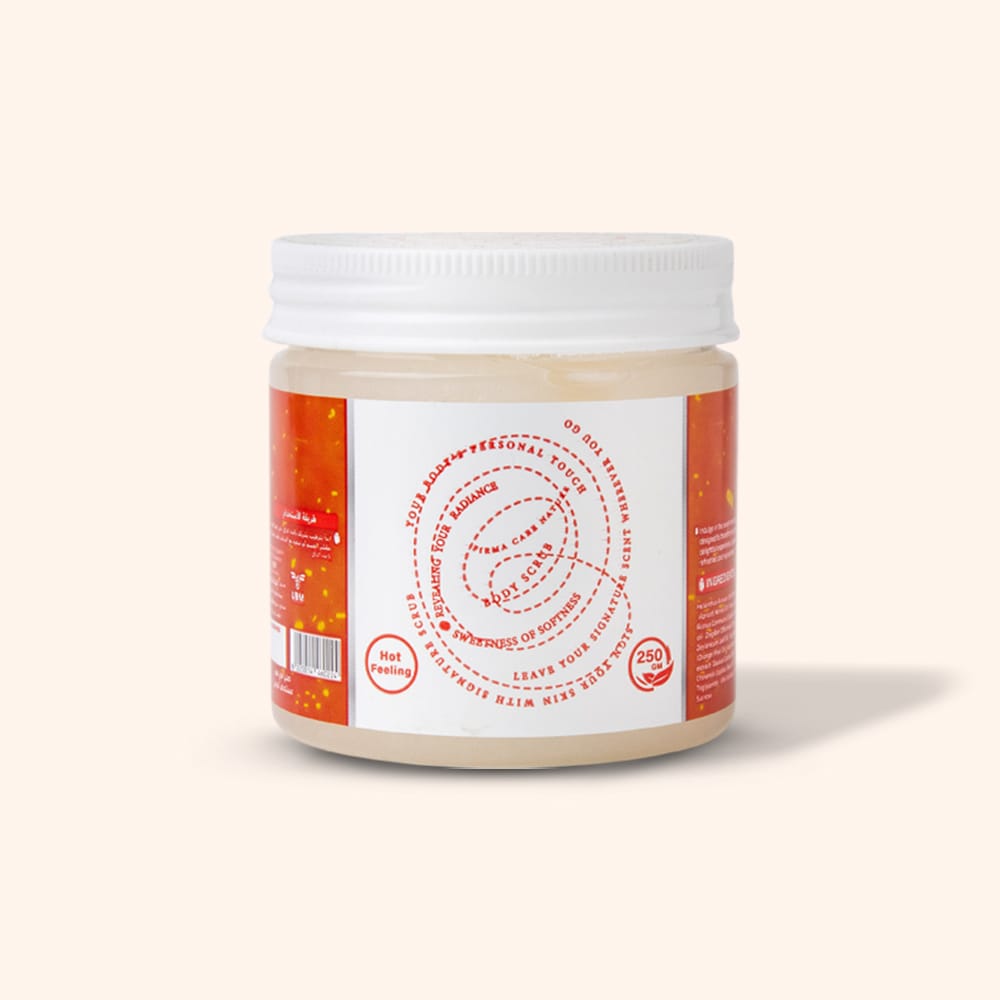 FIRMA CARE NATURE BODY SCRUB SUGARY Hot Feeling