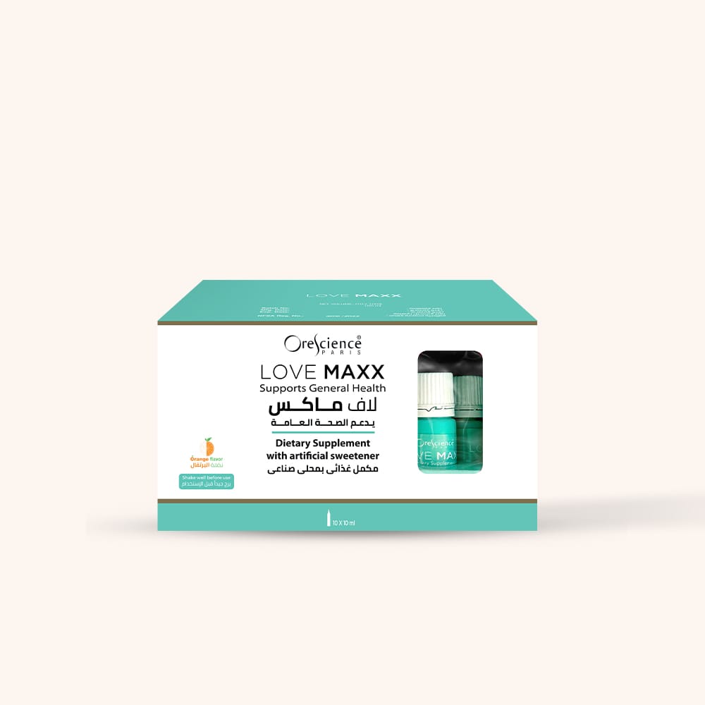 Love Maxx – 10 Shots x 10 ml Orange Flavor